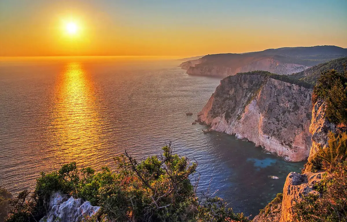 3 Hours Sunset Cruise in North Zakynthos