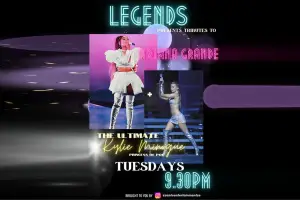 Tuesdays – Ariana Grande & Kylie Minogue Live Show 22:00 @ Legends Bar 