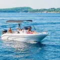 5 Hours Motor Boat Rental at Alykes (With Captain)