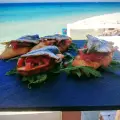 Ladofanaro on the Beach Fish Traditional Food