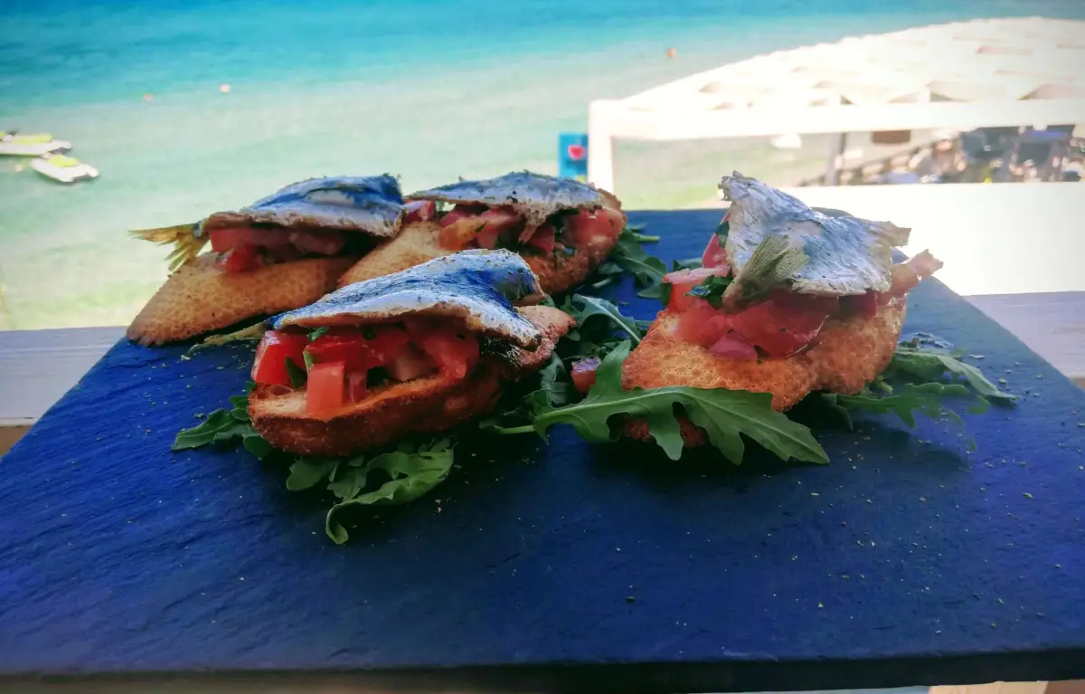 Ladofanaro on the Beach Fish Traditional Food