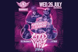 Zakynthos Clubs - Hatemost Kanon (dj Silence) @ Barrage Club