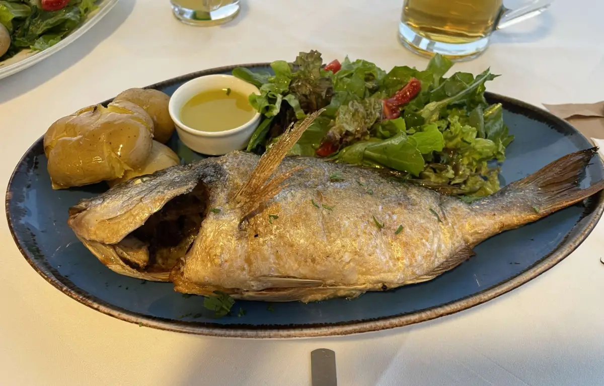 Ladofanaro on the Beach Fish Traditional Food