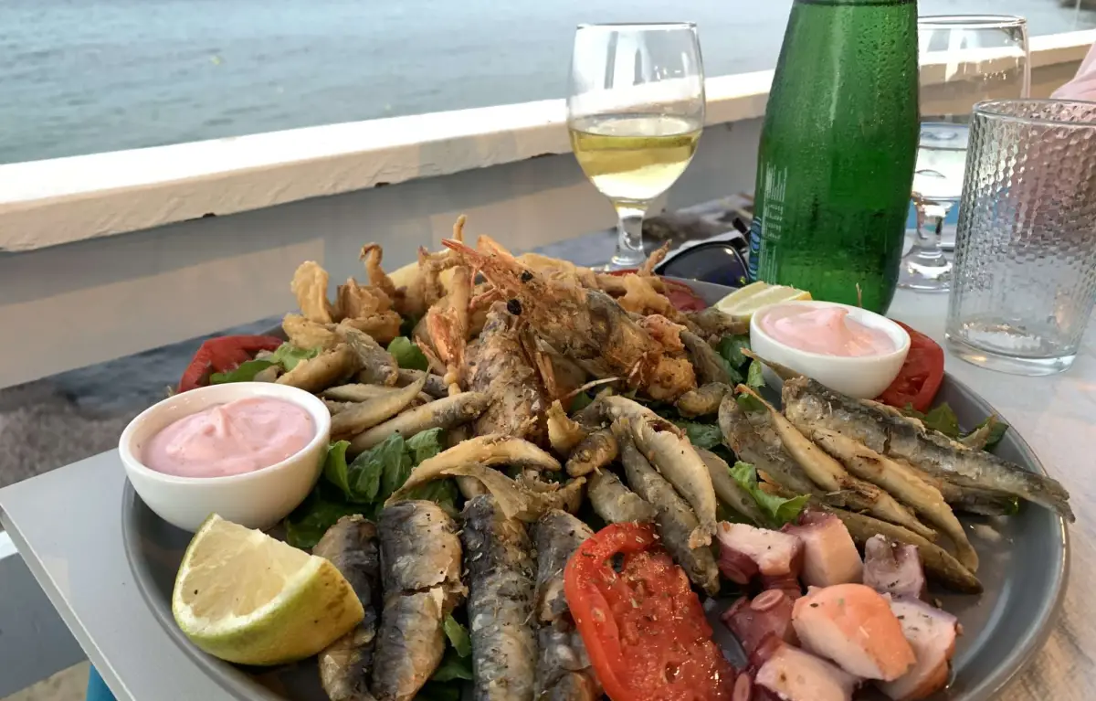 Ladofanaro on the Beach Fish Traditional Food