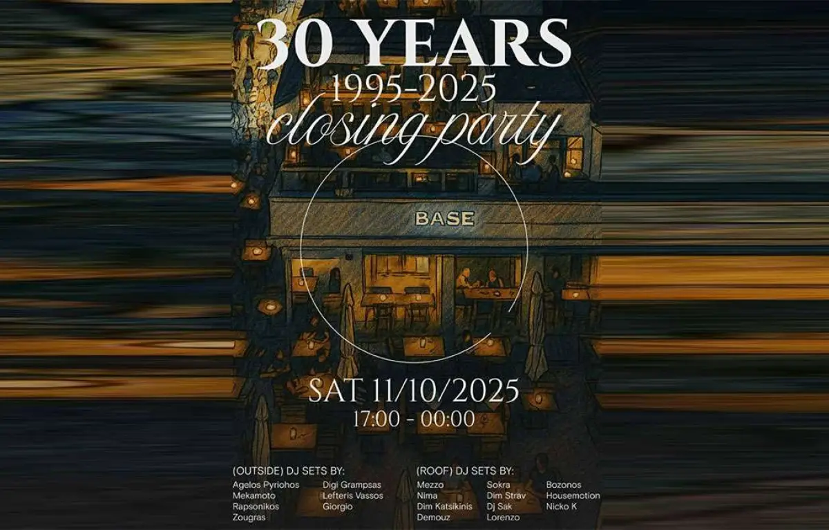 BASE Café – The Final Chapter: 30 Years of Music, Memories & Magic