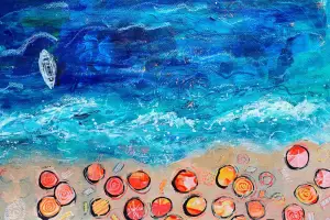 Art by Liza Collaros - Art Retreat - Come Paint the Med in Zakynthos