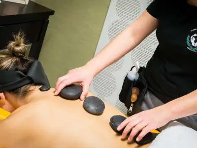 60΄Body Massage - Hot stones massage