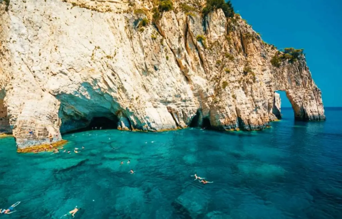 5-6 Hours South Zakynthos Cruise : Myzithres, Keri Caves, Marathonisi (Turtle Island), Turtle spotting