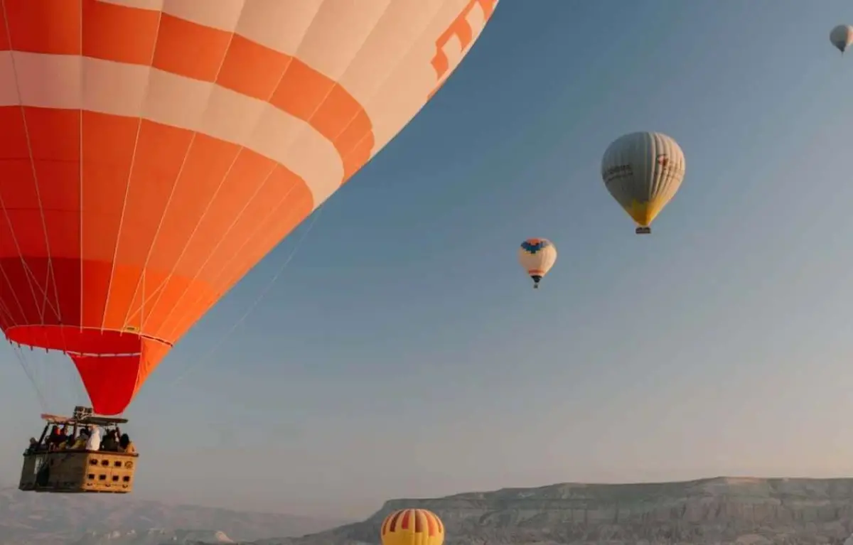 Static Hot Air Balloon Flight in Zakynthos