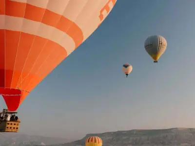 Static Hot Air Balloon Flight in Zakynthos