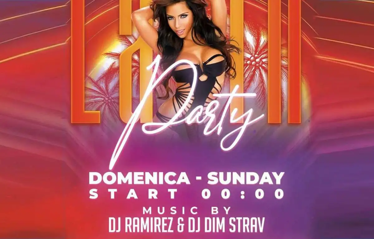 LATIN PARTY Sunday Nights – Start 00:00