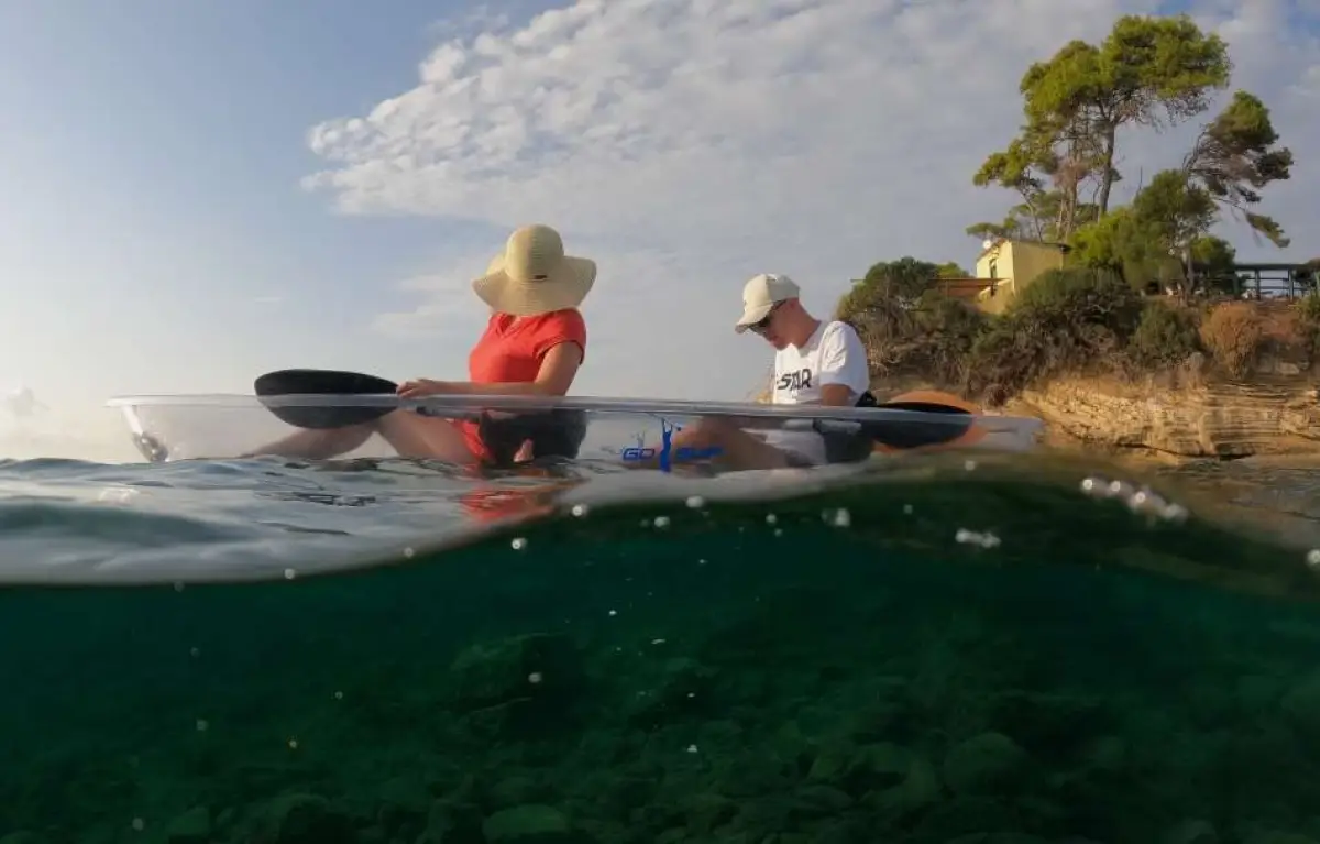 Marathonisi (Turtle Island) Sup & Snorkeling Sunset Experience