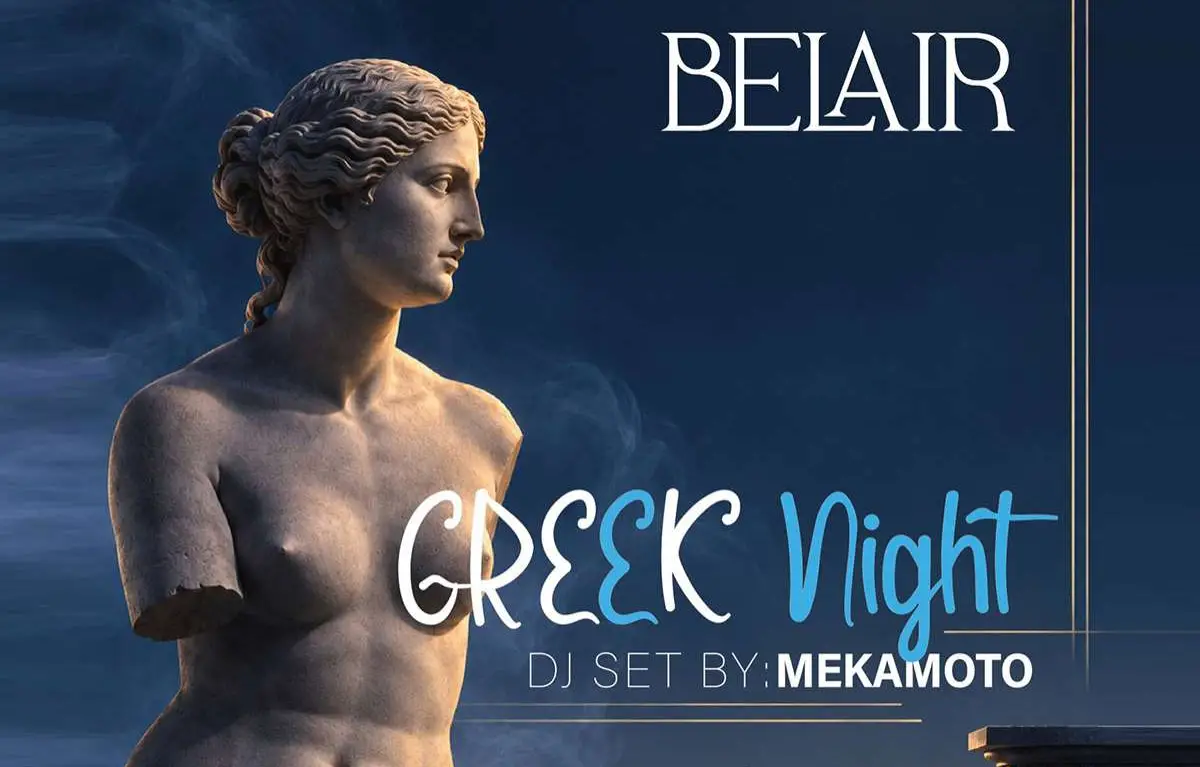 Greek Night – DJ Mekamoto at Belair Club Zakynthos