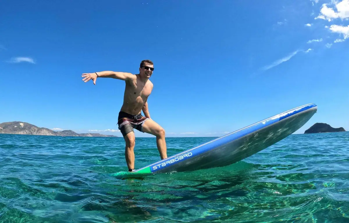 Marathonisi (Turtle Island) Sup & Snorkeling Morning Experience