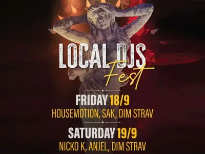 Local DJs Fest at Barrage Club Zakynthos