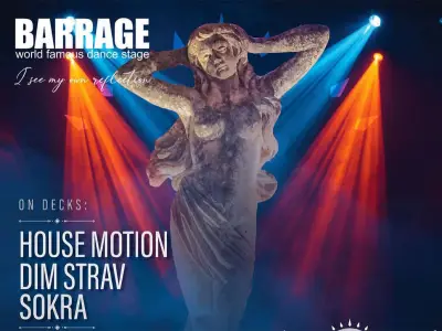 On Decks: House Motion, Dim Strav & Socra | Barrage Club Zakynthos