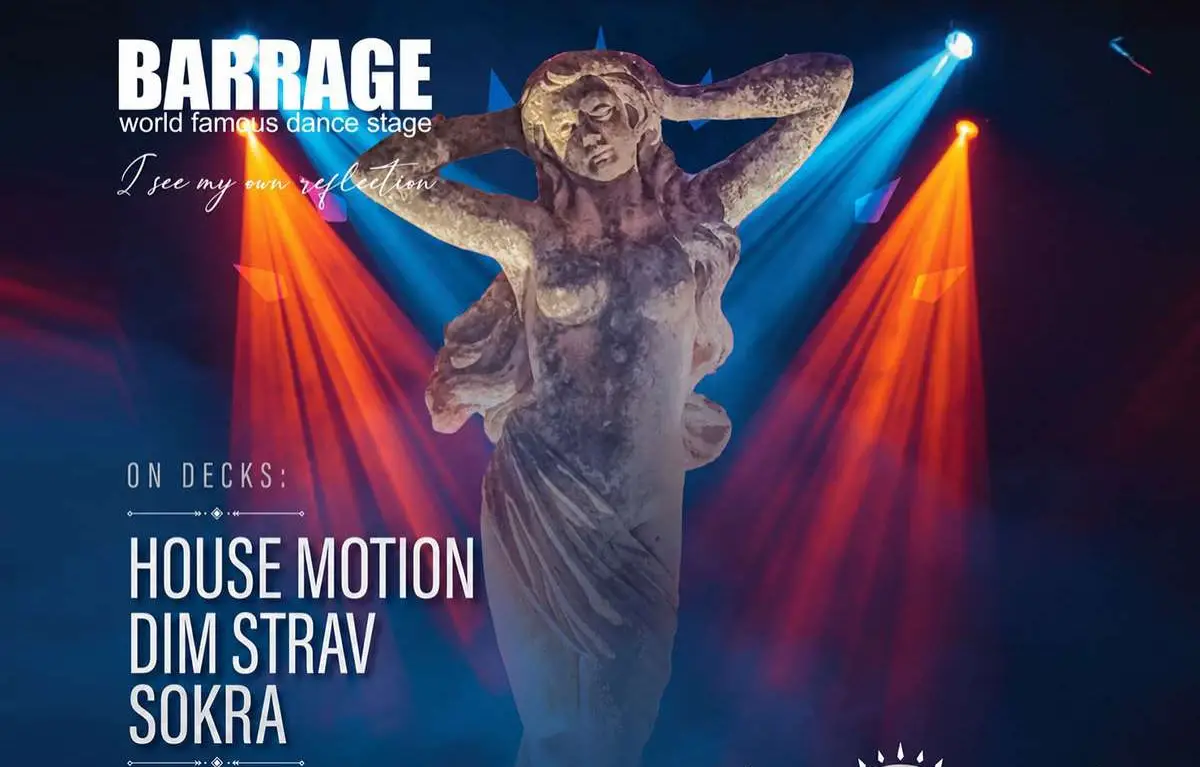 On Decks: House Motion, Dim Strav & Socra | Barrage Club Zakynthos
