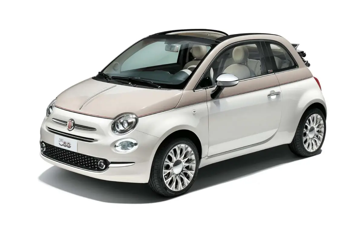 Fiat 500 Cabrio Hybrid 1000cc or similar