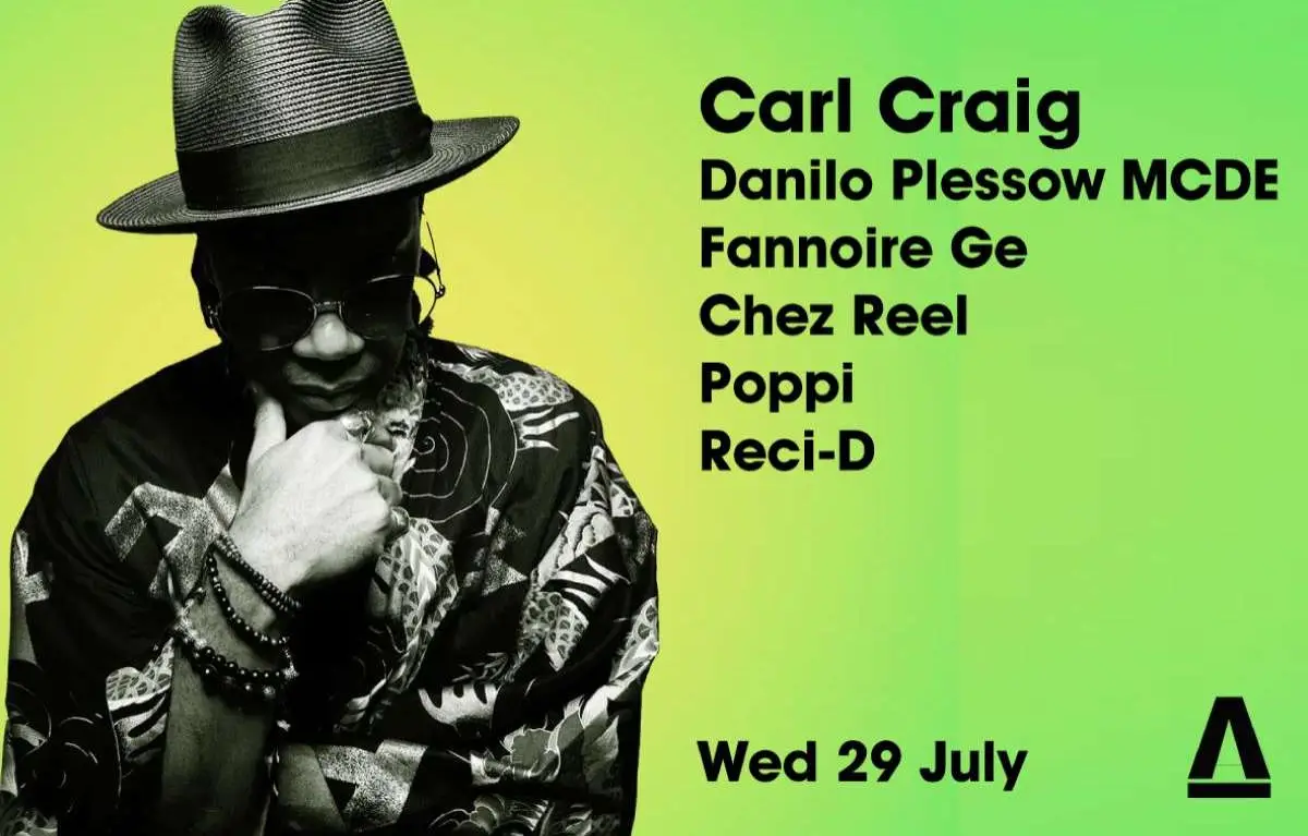 SHAPES Festival - On Decks Carl Craig at Barrage Club Zakynthos