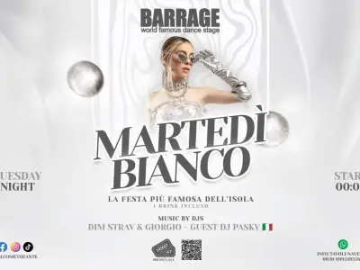 MARTEDI BIANCO Tuesdays Nights @ Barrage Club