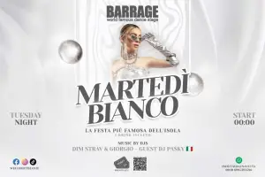 Welcome To Zante - MARTEDI BIANCO Tuesdays Nights @ Barrage Club