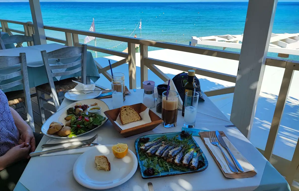 Ladofanaro on the Beach Fish Traditional Food