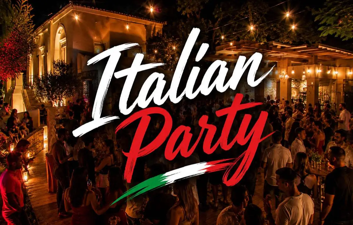 Italian Party at Barrage Club Zakynthos