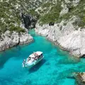 Shipwreck Tour by Boat and Bus, with Panoramic View from the Observation Point above the Shipwreck.