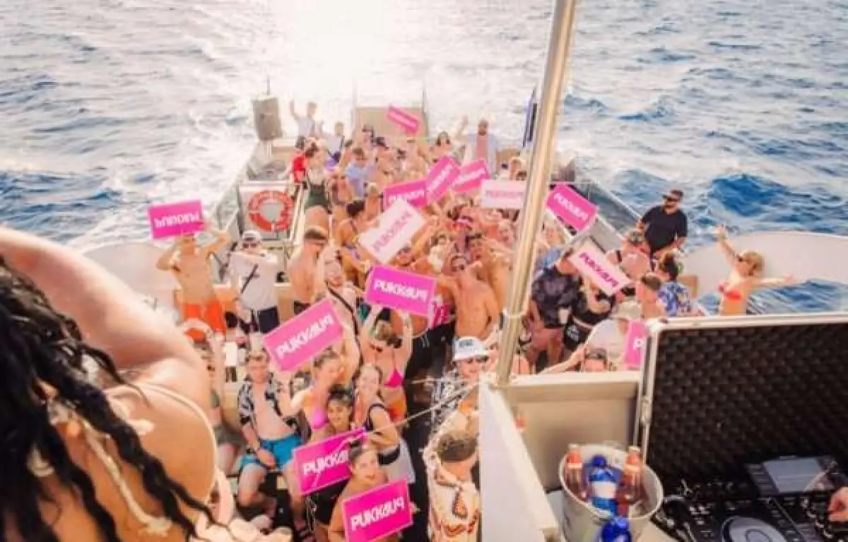 Pukka Up Boat Party @ Infinity Beach Club Zante