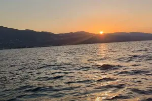 The Blue Sea - Porto Vromi Maries - 3 Hours Sunset Cruise