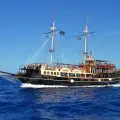 7.5 Hours Cruise around the island by the pirate ship