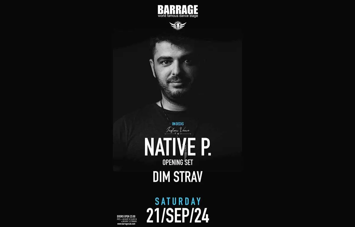 On Decks NATIVE P. @ Barrage club Zakynthos