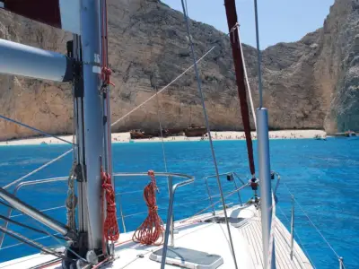 Sailing Trips In Zakynthos North West Coast