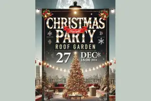 Base Restaurant - Bar - Christmas Party at Base Café Bar Roof Garden – Zakynthos - 27/12/2024