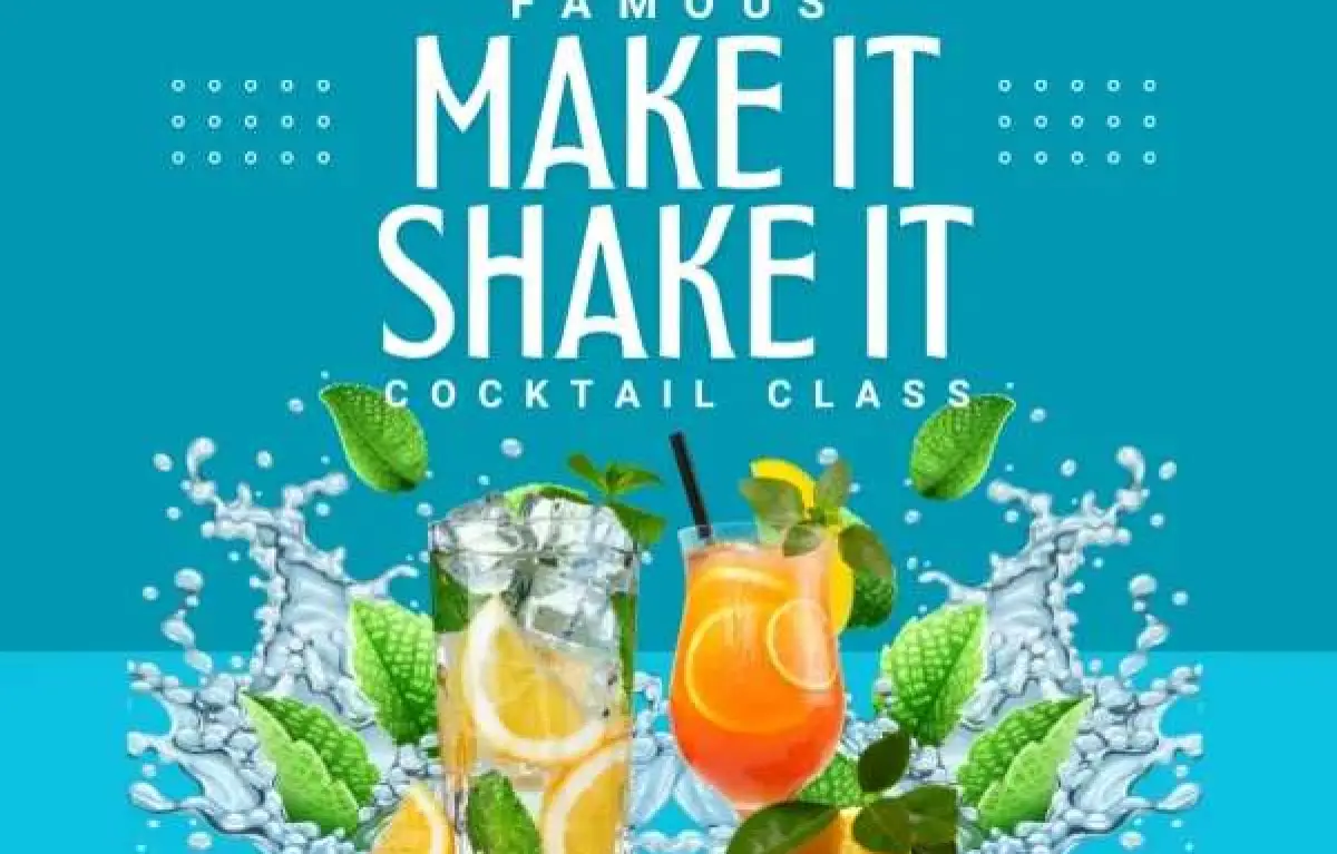 Make It Shake It Cocktail Class @ Infinity Beach Club Zante