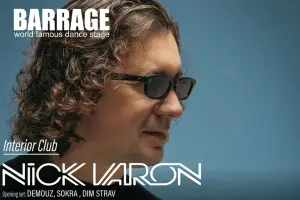 Zakynthos Clubs - On Decks Nick Varon  - Opening Set  DeMouz , Sokra , DIM STRAV @ Barrage club Zakynthos 