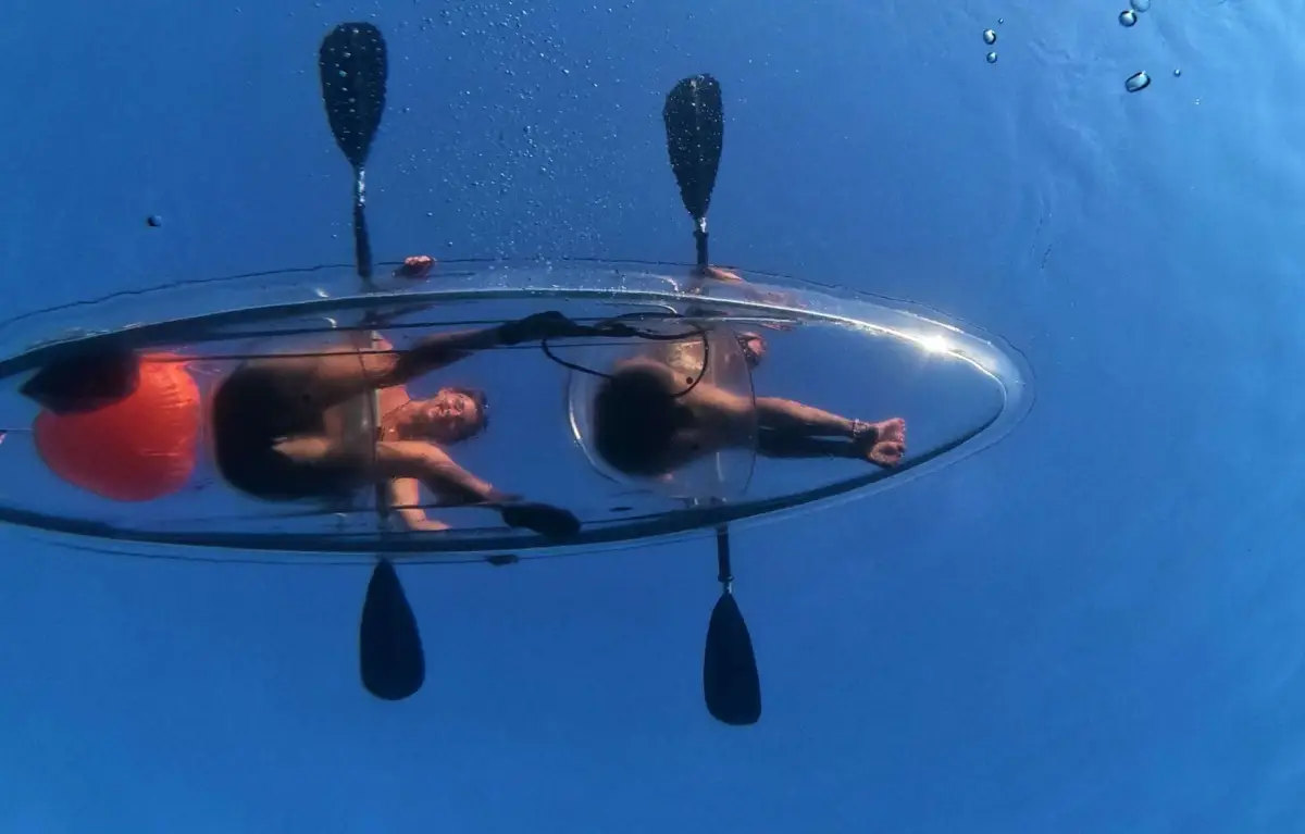 Transparent kayak Rental