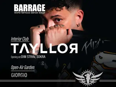 DJ Tayllor live - Opening Set DIM STRAV, Sokra at Barrage Club Zakynthos