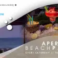 Aperitif beach party on Saturdays @ Banana Baya