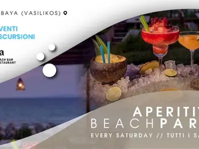 Aperitif beach party on Saturdays @ Banana Baya