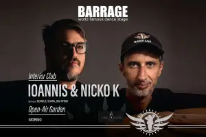 Zakynthos Clubs - Ioannis & Nicko K at Barrage Club Zakynthos