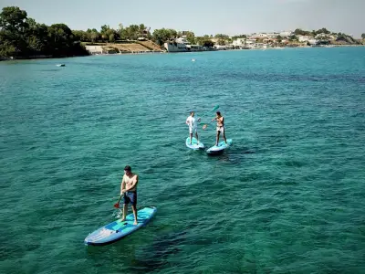 Marathonisi (Turtle Island) Sup & Snorkeling Sunrise Experience