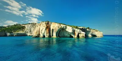 Private excursion to Mountainous Zakynthos Shipwreck & Blue Caves (Duration 7 Hours)