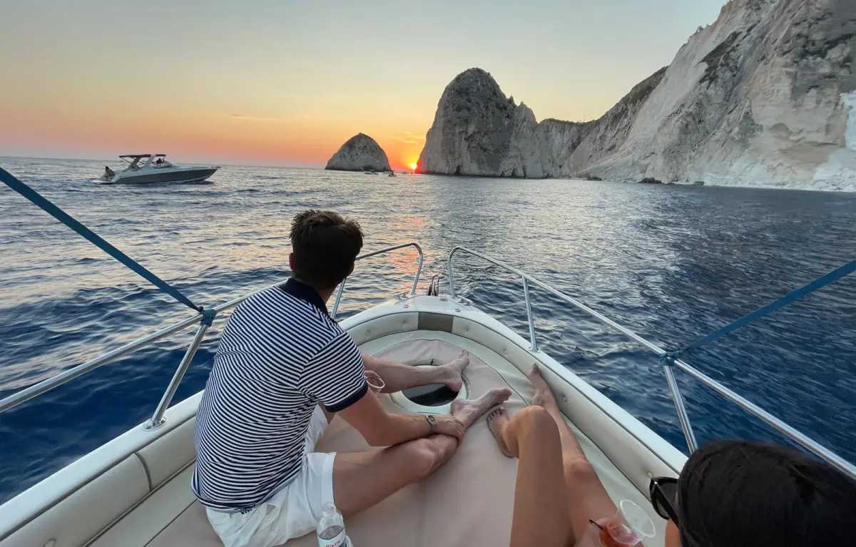 Zakynthos 3 Hours Sunset Cruise